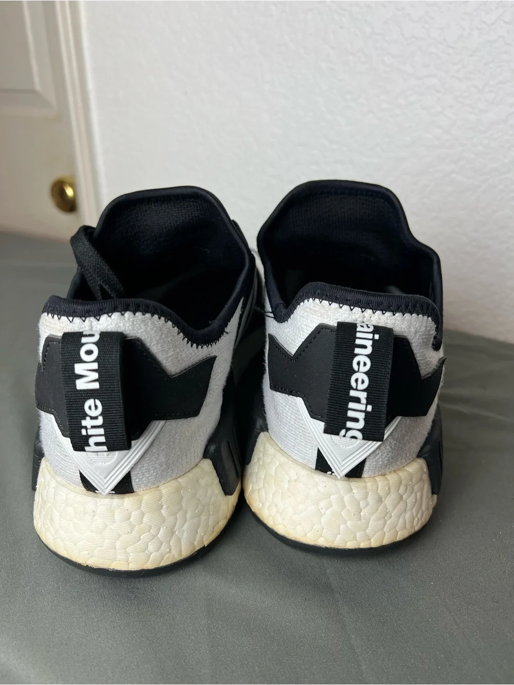 Adidas Originals x White Mountaineering NMD Trail Sneakers | Black & White